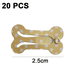 thumbnail image 2 of Pinzas para el pelo con forma de hueso de 1 pulgada, accesorios para el cuidado de mascotas, para perros, gatos y cachorros, paquete de 20, 2 of 5