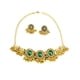 thumbnail image 5 of Conjunto De Aretes De Collar Vintage Hermosa Moda Para Fiesta De Aniversario De Graduación Gema Verde, 5 of 5