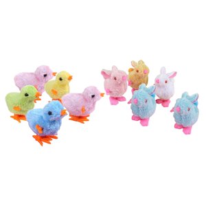 Magideal - 10 Piezas De Lindas Juguetes Rellenos Animales Decorativos Decorativos Decorativos De La Bolsa De Huevo De Pascua Relleno De Bolsas Para La Fiesta De