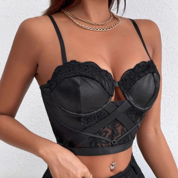 Top Tirantes Mujer Corsét Sujetador Sexy Moda 9007