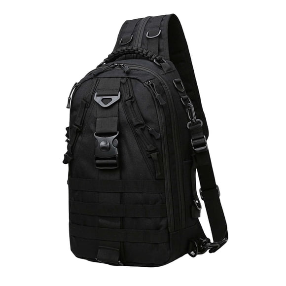 Bolsa De Aparejos De Pesca Con Portacañas Mochila De Pesca Resistente Al Agua Mochila De Día S Negro