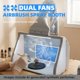 thumbnail image 2 of Cabina de Pulverización OPHIR Doble Ventilador, Manguera de 1,7 m y 3 Luces LED, 2 of 7