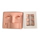 thumbnail image 2 of Cara De Práctica De Maquillaje Con Soporte Para Pestañas, Pestañas De Repuesto Para Principiantes, Color Rosa, 2 of 5