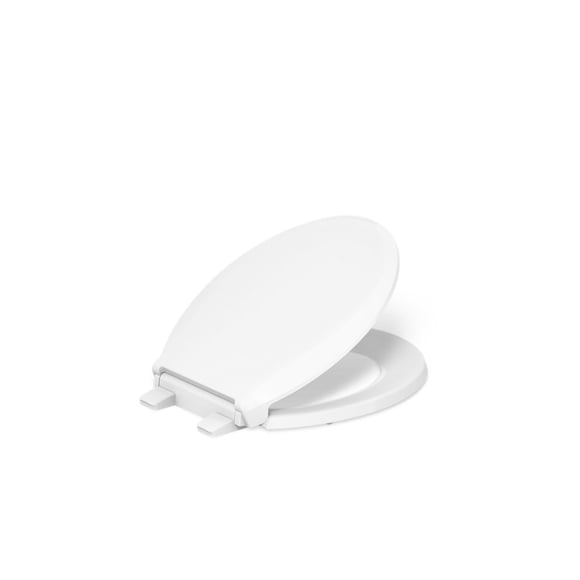 Asiento de inodoro KOHLER Cachet Nightlight ReadyLatch, parte delantera redonda