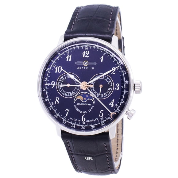 Reloj Zeppelin Series LZ 129 Hindenburg Germany Made 7036-3 70363 Men's Watch