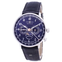 Reloj Zeppelin Series Lz 129 Hindenburg Germany Made 7036-3 70363 Men'S Watch