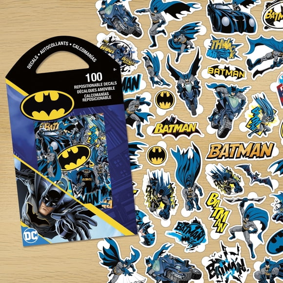 Pack de 100 Calcomanías de Batman – Tendencias International
