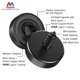 thumbnail image 2 of Imanes de neodimio Magnetpro 12, 11,34 kg, 25 libras, fuerza 20x7 mm, 2 of 6