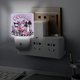 thumbnail image 5 of Kuromi Luz nocturna LED con sensor de anochecer a amanecer para dormitorio, baño, pasillo, escaleras - Lámpara LED nocturna de enchufe, 0.5W - 1 pieza, 5 of 6