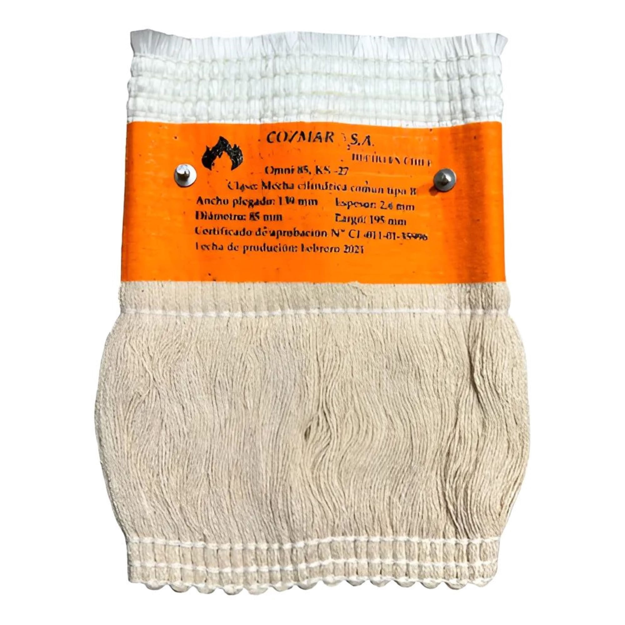 Metalfer - Mecha Para Estufa Cozmar Ks27 Blanco Estufa Compacta Hogar