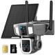 thumbnail image 1 of Cámara de Seguridad Dragon Touch 4K Inalámbrica con Panel Solar y Conexión 4G/LTE o WiFi, 1 of 8
