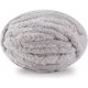 thumbnail image 1 of Xiao Hua Hilo de Chenilla para Mantas, Súper Suelto, Suave, Grueso y Esponjoso Hilo de Poliéster Gigante Lavable para Tejido a Mano Bricolaje Tejido con Brazos Alfombras Almohadas, 1 Rollo, Gris, 1 of 4