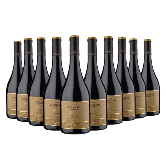 Pack x6 Vino Syrah Gran Reserva 13% 750ml
