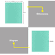 thumbnail image 4 of Set 50 Lijas P40 80 120 180 Multimaterial 145x114 Mm Ingco, 4 of 6