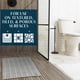 thumbnail image 2 of Alfombra de baño SlipX Solutions, pesada, antideslizante, 31 x 15 cm, TPE, 2 of 8