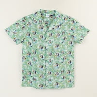 Guayabera Niño Celeste Full Print Bluey