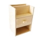 thumbnail image 3 of Gabinete De Casa De Muñecas A Escala 1:12 Con Cajón, Muebles Artesanales De Madera Para Casa De Muñecas, 3 of 5