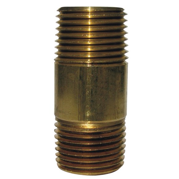 Boquilla de latón Jmf Company, 3/8 pulgadas x 5 cm, roja