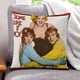 thumbnail image 1 of Con Faldas y a lo Loco Fundas de almohada de terciopelo con tema, regalos de funda de almohada, decoración para el hogar, cojín de lanzar, regalo de cumpleaños para fans y parejas.50*50cm., 1 of 6