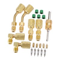 Ioensy - Kit Adaptadores R410A Diseño Eyector Práctico Y Fácil De Usar Accesorios De Cobre
