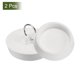 thumbnail image 3 of Uxcell 2Pcs Tapones de Bañera, Tapones de Caucho para Bañera Tapón de Desagüe de 2" y Cadena con Cuentas de 15", Blanco, 3 of 6