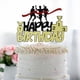 thumbnail image 5 of Cake Topper Dxsdgetue Black Gold Sports Marathon Birthday, 5 of 8