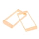 thumbnail image 5 of Curved Humbucker Pickups Marcos Montaje Anillos Para La Crema De Guitarra Eléctrica LP, 5 of 5
