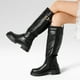 thumbnail image 3 of Bota Larga Mujer Eco Cuero Moda Antideslizante Weide CZY617, 3 of 9