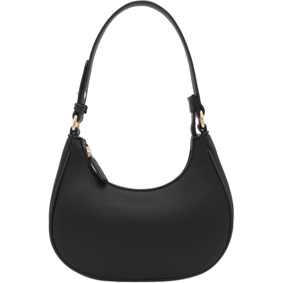 FashionPuzzle Small Crescent Shoulder Bag Underarm Purse