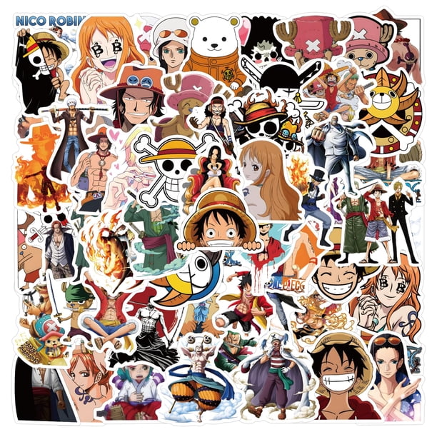 Pegatinas SGYMXY 100 piezas Vinilo impermeable de anime