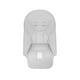 thumbnail image 2 of Funda Para Silla De Comedor Para Bebé, Funda De Cojín Elevador Impermeable Portátil De Cuero PU, Color Gris Claro, 2 of 3
