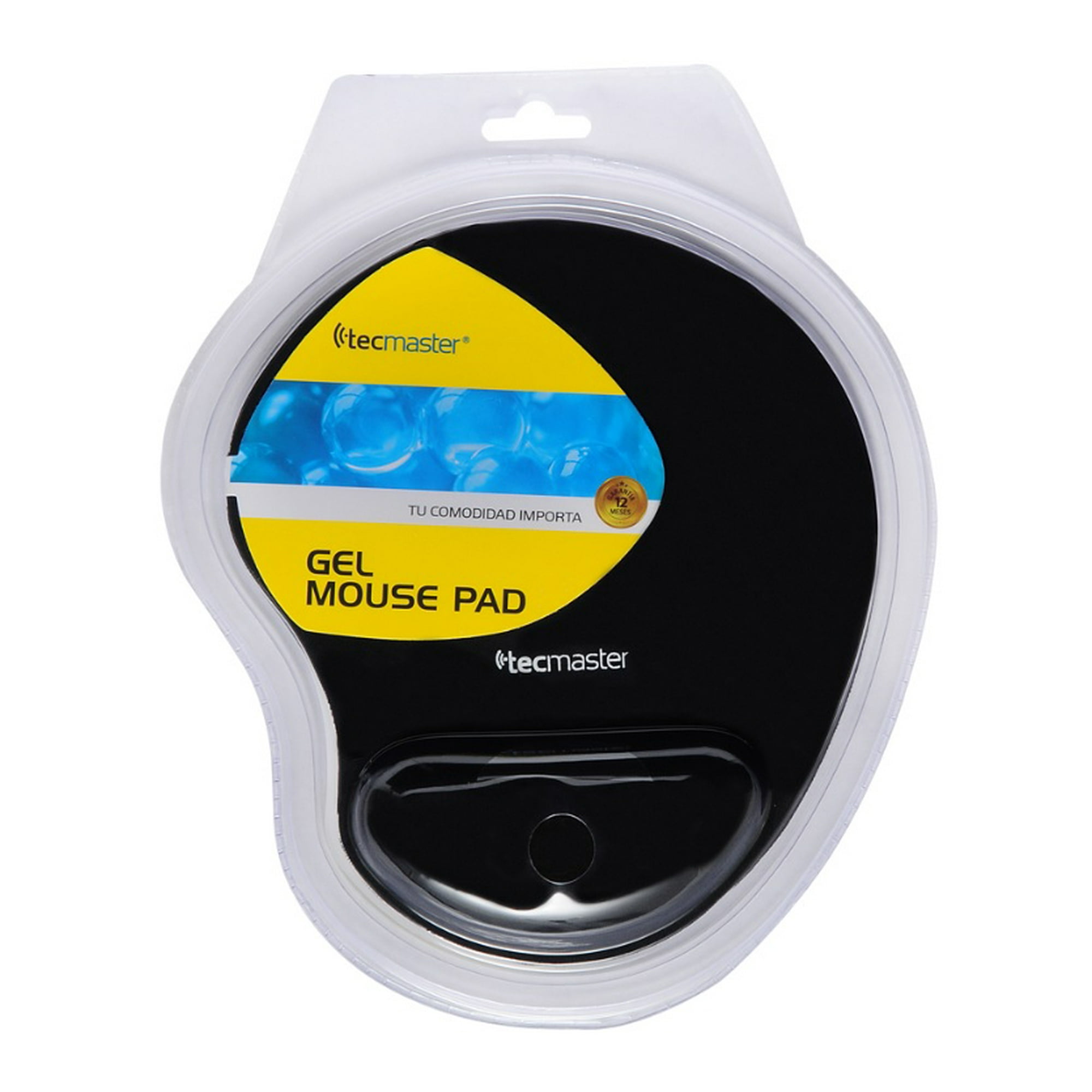 Tecmaster - Mouse Pad Con Almohadilla Gel Antideslizante