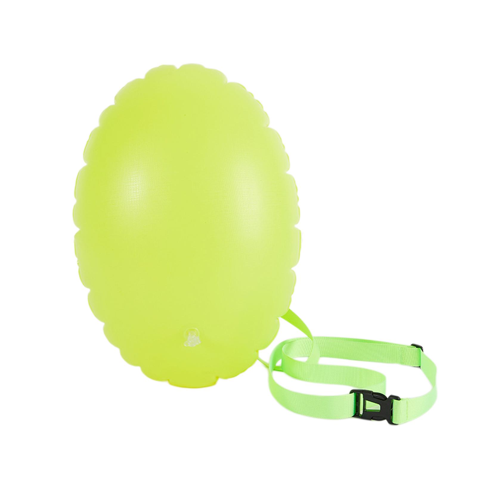 Ioensy - Boya De Natación De Seguridad Flotador De Seguridad De Natación De Alta Visibilidad Para Kayak Rafting Al Aire Libre Verde