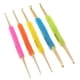 thumbnail image 4 of 5pcs / Set De Aluminio Ganchillo Ganchillo Tejer Aguja Herramientas De Punto De Punto Doble Cabezas, 4 of 5