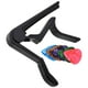 thumbnail image 3 of Guitarra Acústica Capo Extra Strings Pin Puller Guitar Clip Abrazadera Para Portátil Negro, 3 of 5