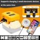 thumbnail image 4 of Adaptador de Batería para Power Wheels Compatible con Dewalt 20V Max Battery, Convertidor de Energía de 20V a 12V Step Down con USB y Type C, Puertos XT60 para Autos RC, DIY, Electrodoméstico de A..., 4 of 7