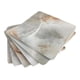 thumbnail image 1 of Set De 6 Posavasos Diseño Mármol Pack 6 Posavasos Cuadrado crema, 1 of 2