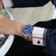 thumbnail image 2 of Reloj MASTOP con bisel giratorio para hombre, luminoso, plateado y acero inoxidable, 2 of 6