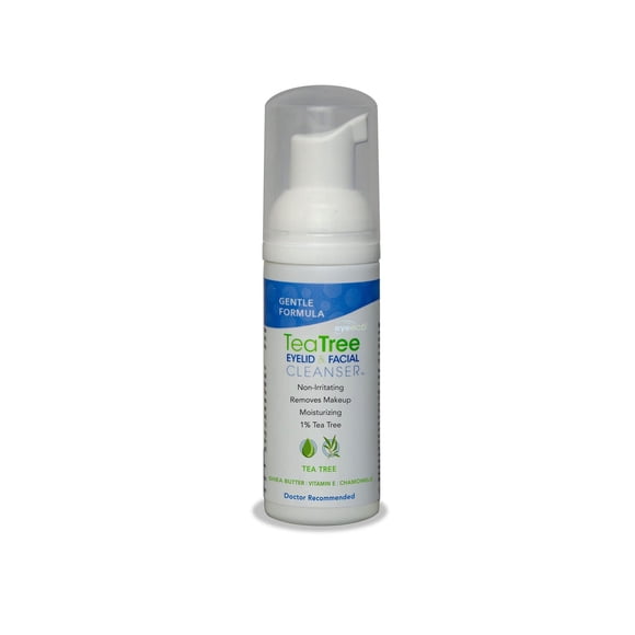 Limpiador facial EYEECO Aceite de árbol de té suave, 50 ml con manzanilla
