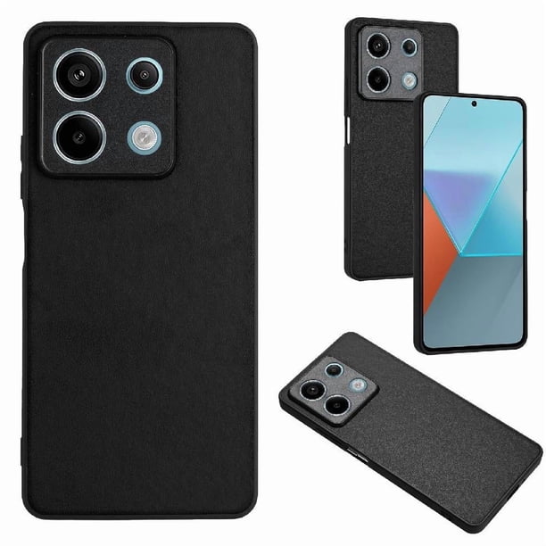Funda Antigolpes para Xiaomi Redmi Note 13 5G Cubierta Delgada Negro