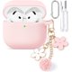 thumbnail image 1 of Funda de silicona Wowwat para AirPods con cadena floral, 1 of 3