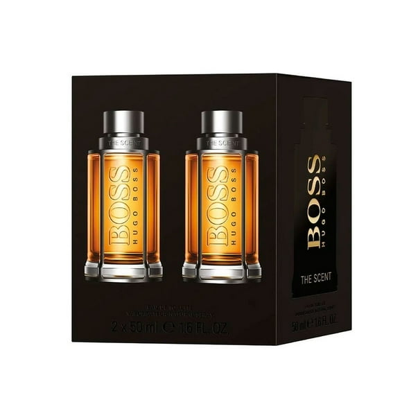 Perfume Hombre Boss The Scent Edt 50 Ml + 50 Ml Pack De 2 Pcs