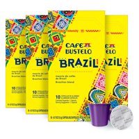 Cafe Bustelo - Cápsulas Espresso Café Bustelo Brazil Blend 40 Unidades