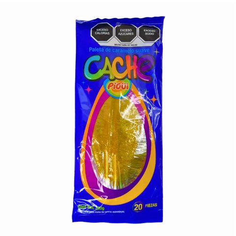 Pigui - Paleta Caramelo Suave Original Pigüi 10 G X 20 Pzas