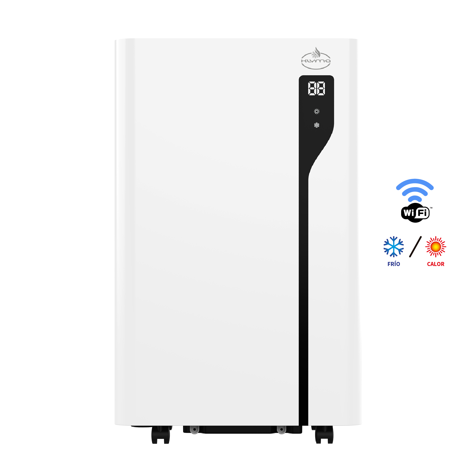 Klyma - Aire Acondicionado Portátil Wifi 12000 Btu ꓘÖld 12Wf Pro White