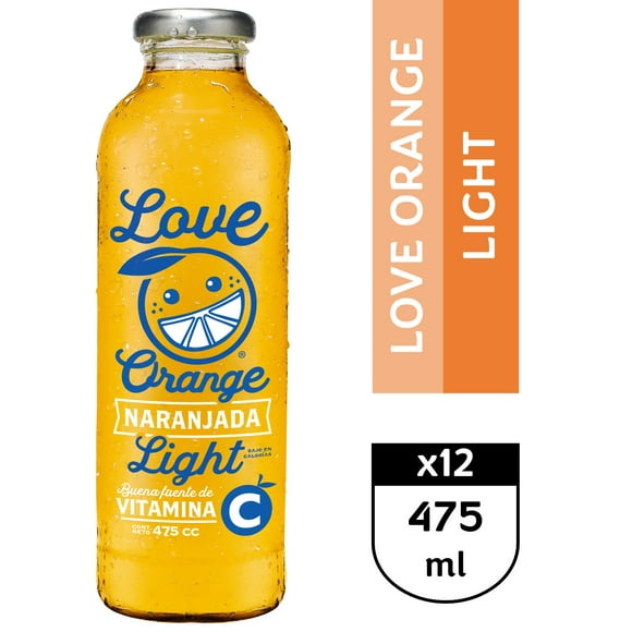 Love Orange Light 12 x 475 ml