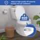 thumbnail image 4 of Asiento de inodoro Eillbar redondo 42 cm, cierre suave, blanco, 4 of 6