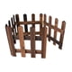 thumbnail image 3 of Valla De Piquete Valla Decorativa De Madera Resistente Para Jardín, Patio, Piscina, Césped, Marrón, Altura 30cm, 3 of 5