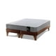 thumbnail image 2 of Cama Europea Zen Best 2 Plazas Colchon Resortes Base DivididaTela Café, 2 of 6