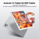 thumbnail image 4 of Tablet EITOMIN Android 13 de 10.1 pulgadas, 128 GB de ROM, 16 GB de RAM, color plateado, 4 of 7